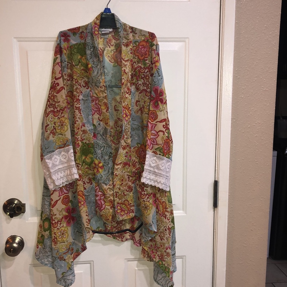 Sheer overlay top